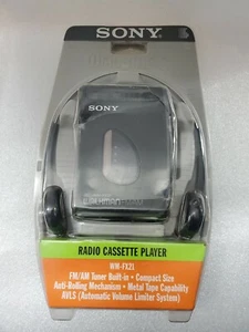 Vintage Sony WM-FX21 Walkman.Radio Cassette Player.Factory Sealed.For Parts Only - Picture 1 of 6