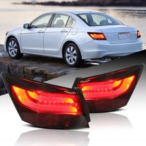 2PCS For 2008-2012 Honda Accord EX Sedan 4-Door LED Tail Lights VLAND Rear Lamps - Bild 1 von 12