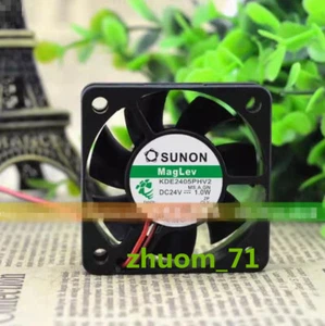 1PC SUNON KDE2405PHV2 5CM 5015 DC24V 1.0W 2-Pin Magnetic levitation cooling fan - Picture 1 of 3