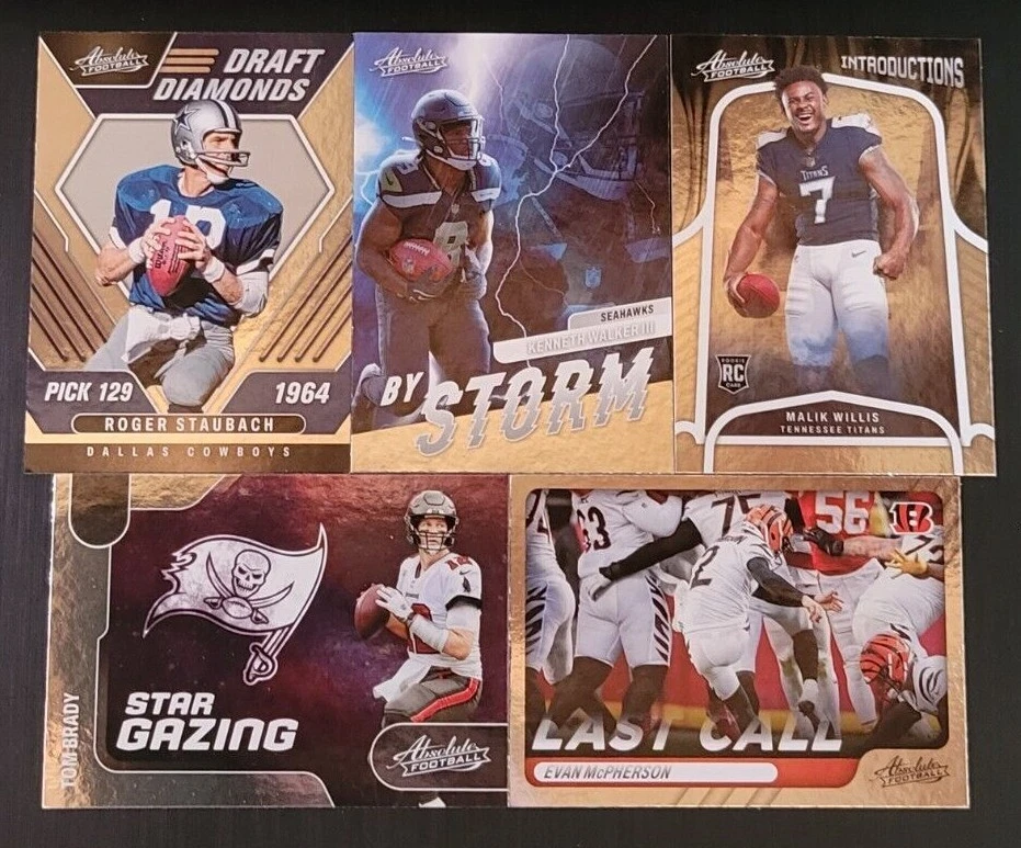 2022 Panini Absolute Football INSERTS with Rookies You Pick the Card - Image 1 of 1