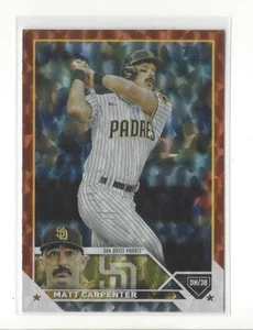 Lámina naranja Topps 2023 #478 Matt Carpenter Padres/299  - Imagen 1 de 1