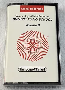 New SUZUKI PIANO SCHOOL VOLUME 6 Cassette Tape Valery Lloyd-Watts 0904 - Bild 1 von 2