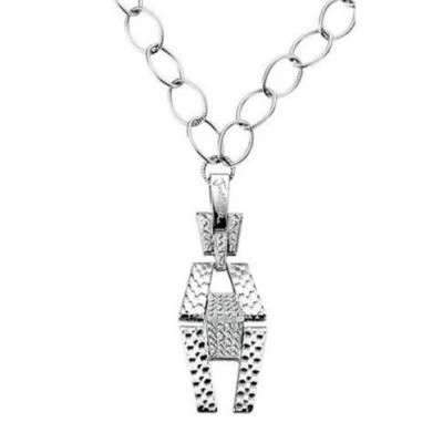 Collana Pendente Donna Just Cavalli SCLY03 Logato con Cristalli - Immagine 1 di 3