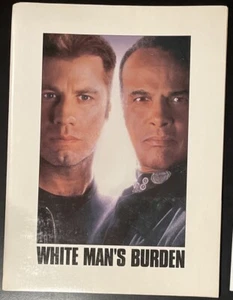 MOVIE PRESS KIT 1995 WHITE MAN’S BURDEN W/ 7 PHOTOS + TICKET — JOHN TRAVOLTA - Picture 1 of 5