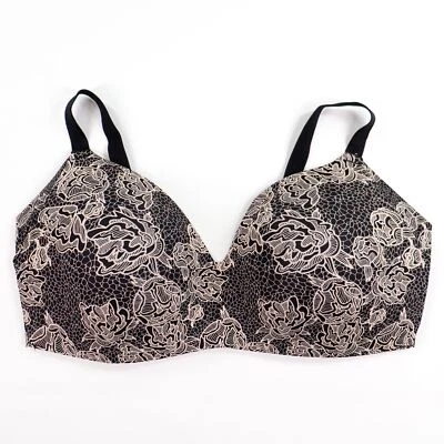 Sujetador Knix Wingwoman Contorno Talla 32G Inalámbrico Edición Limitada Encaje Peonía Sin Costuras Foto 1 de 4