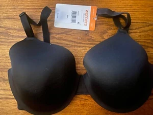 Women's Push Up Bra Padded Soft T Shirt Bra Underwire Plunge 32D-NWT - Picture 1 of 3