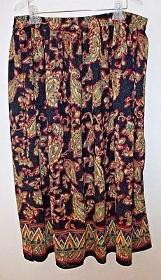 NUEVO SIN ETIQUETAS Damas L XL Falda Larga Elegante/Carrera Negra Dorada Oliva Frambuesa Envío Gratis Foto 1 de 4