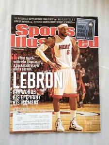 Lebron – His Words, His Epiphany, His Moment - Sports Illustrated 04/30/12 - Picture 1 of 3