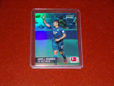 2021-22 Stadium Club Chrome Bundesliga Aqua Refractors 047/199 Andrej Kramaric - Image 1 of 2