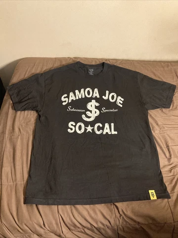 WWE Samoa Joe Graphic T-Shirt Size XL WWE NXT Authentic Cover