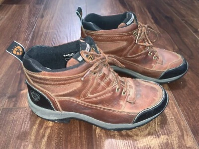 Ariat Womens Terrain Equestrian Leather Outdoor Hiking Boot 10004139 - Size 7.5B - Image 1 of 4