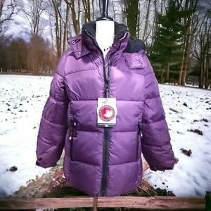 Abrigo de parka tampón doble cremallera Canada Weather Gear - púrpura para mujer talla M - Imagen 1 de 11