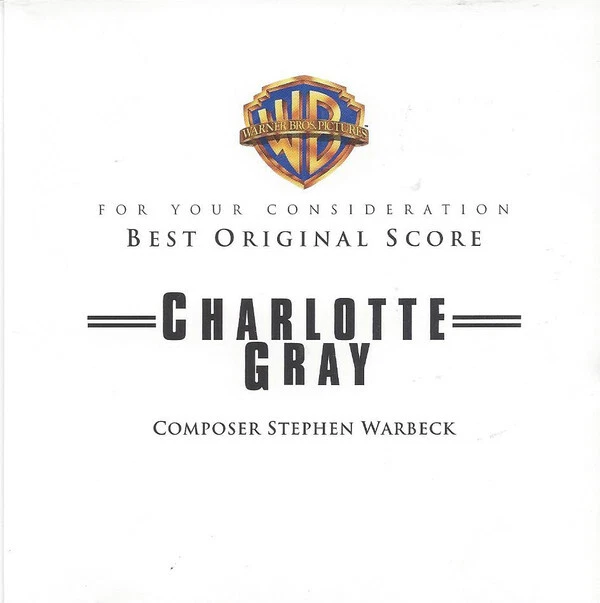 Stephen Warbeck ‎– Charlotte Gray (2001) Expanded Score CD/OscarPromo/Pressed-CD - Bild 1 von 1