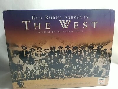 PBS Ken Burns Presents The West: by Stephen Ives (VHS 1996, 9-Tape Set) Preowned - Image 1 of 4