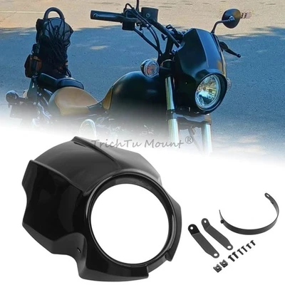 Cubierta del parabrisas del carenado del faro delantero apta para Yamaha XVS 950 SPEC BOLT 950 Foto 1 de 4