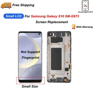 Kleines LCD für Samsung Galaxy S10 SM-G973 Display Touchscreen Baugruppe Ersatz - Bild 1 von 8