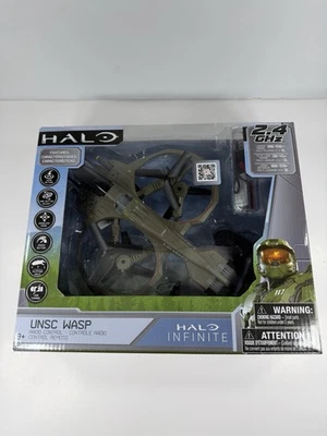 Halo Infinite RC Wasp Aircraft 2.4 GHz Collectible SEALED NEW Flying Collectible - Image 1 of 4