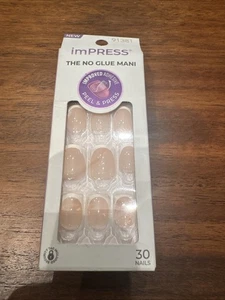 imPRESS The No Glue Mani 91381 Model French - 30 Nägel - Bild 1 von 4