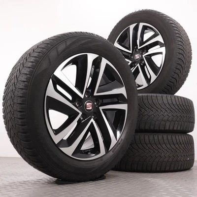 Winterräder 18 Zoll Seat Tarraco KN Original Alu-Felgen 5FJ601025C Winterreifen - Bild 1 von 4
