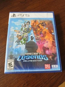 Minecraft Legends - Edizione Deluxe (Sony PlayStation 5, 2023) - Foto 1 di 3