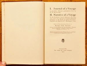 1904 1st HC; Vol 6, Early Western Travels 1748-1846-Thwaites: Arthur H. Clark - Bild 1 von 12