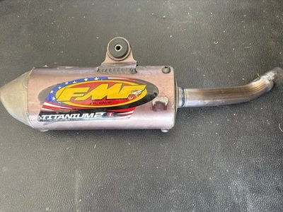 93-97, 02-07 Honda CR125 FMF Titanium 2 Shorty Exhaust ( Read Description)  - Image 1 of 3