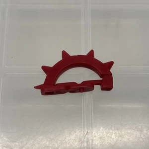 Ninja Turtles Mutatin' Rahzar Spiked Collar Red Variant Accessory TMNT 1993! - Picture 1 of 7