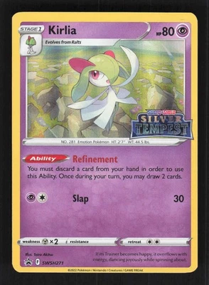 Kirlia -  (Prerelease) Promo SWSH: Sword & Shield Promo Cards SWSH271 NM - Image 1 of 2