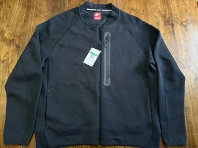 Nike Sportswear Tech Fleece Chaqueta Bomber Negra Para Hombre Talla XL FB8008 010 Nueva Foto 1 de 4