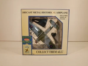 Sello postal modelo eléctrico diecast metal avión histórico tifón - Imagen 1 de 4