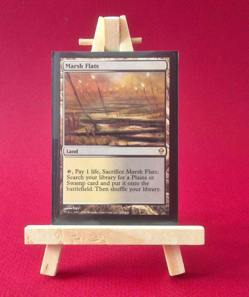 Marsh Flats / Zendikar / Rare MTG Land / Mint Condition - Image 1 of 1
