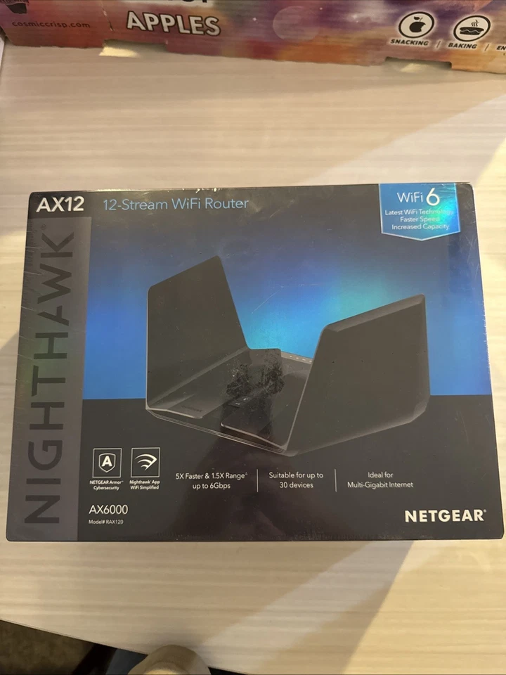 NETGEAR Nighthawk AX12 Dual-Band 12-Stream Wi-Fi 6 Router - Image 1 of 3