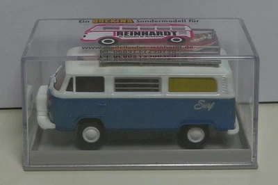 Brekina 1:87 Spur H0  VW T2 Camping-Bus "Surf"  OVP  Sondermodell für Reinhardt - Bild 1 von 3