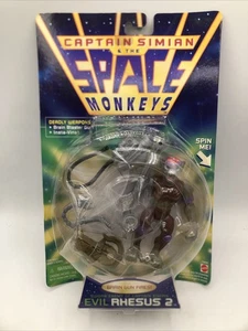 Captain Simian And The Space Monkeys Evil Rhesus 2 Actionfigur Mattel 1996 - Bild 1 von 9
