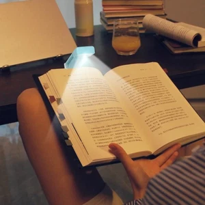 (Black)Reading Lights For Books In Bed Portable Clip-on LED USB Rechargeable TDW - Zdjęcie 1 z 12