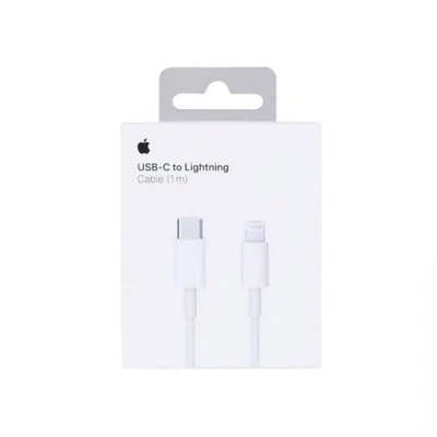 Genuine Apple USB-C to Lightning Cable (1m) A2561 White - Image 1 of 3