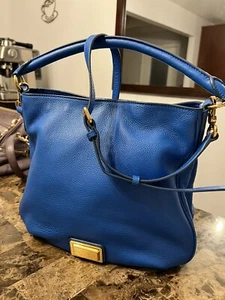 MARC BY MARC JACOBS BLUE HANDBAG, NEW NEVER WORN - Picture 1 of 6