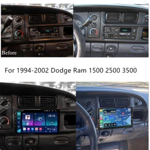 9'' Stereo Radio GPS Navi Player For 1994-2002 Dodge Ram 1500 2500 3500 Carplay - Picture 1 of 24