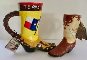 American Legacy Cowboystiefel Tassen Vintage Cowboy Keramiktassen für Sie und Ihn - Bild 1 von 3