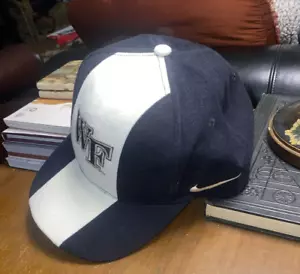 NWOT Nike Swoosh WAKE FOREST Demon Deacons Cap Hat-Adjustable-OSFA- Black/White - Picture 1 of 7