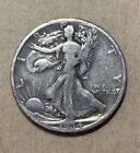 1934-S  Walking Liberty Silver Half Dollar, VG+, Nice Raw Coin