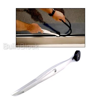 Gasket Roller Tool Rubber wedge double glazing seal aluminium window bifold upvc - Image 1 of 4