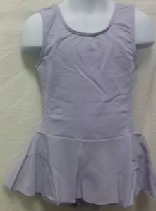 Sansha 9509 Girls Dance Dress Skirted leotard Lavendar Tank style Princess Seams - Picture 1 of 6