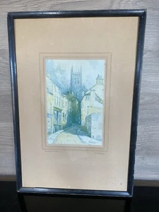 F Robson, Vintage Print, A Peep At Old Town, Colchester - Picture 1 of 2