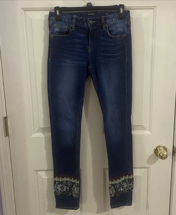 Miss Me Blue Denim Jeans Ankle Skinny Size 25 - Image 1 of 4