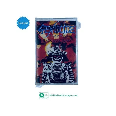 Genocide (Nippon) - Black Sanctuary Cassette Tape (1988) 80s Thrash Metal SEALED - Image 1 of 4