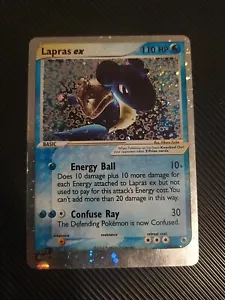 Lapras Ex 99/109 Ultra Rare Ruby & Sapphire Pokemon LP/MP - Picture 1 of 10