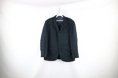 Traje Abrigo Chaqueta Vintage Años 60 Streetwear Para Hombres 42R Lana Pata de Gallo 3 Botones EE. UU. Foto 1 de 4