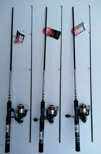 New Zebco 33sp Authentic Spinning Z-GLASS Rod Medium 6' REEL Combo  - Picture 1 of 7