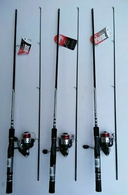 New Zebco 33sp Authentic Spinning Z-GLASS Rod Medium 6' REEL Combo  - Image 1 of 4